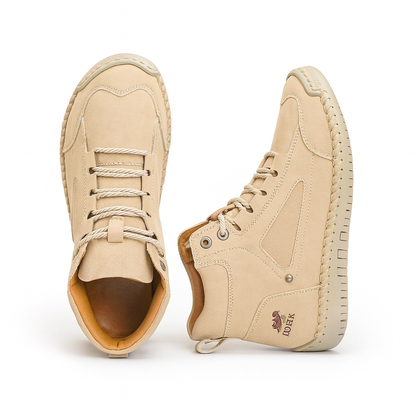 Lace Up Sneaker Boots Lightweight Support Grip Tread