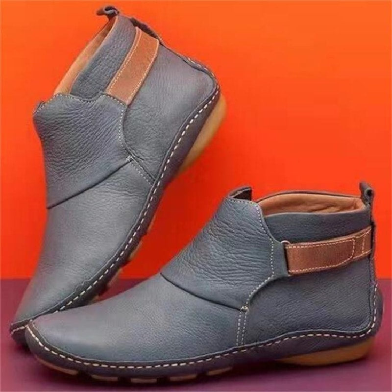 Comfort Ankle Boots Cushioned Insole Non Slip Sole