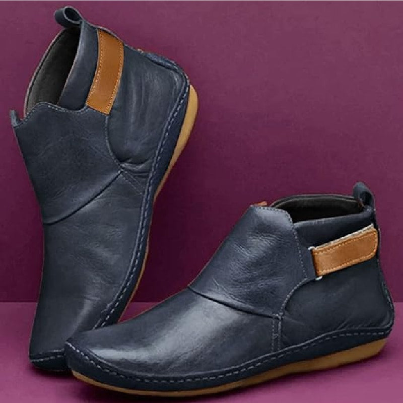 Comfort Ankle Boots Cushioned Insole Non Slip Sole