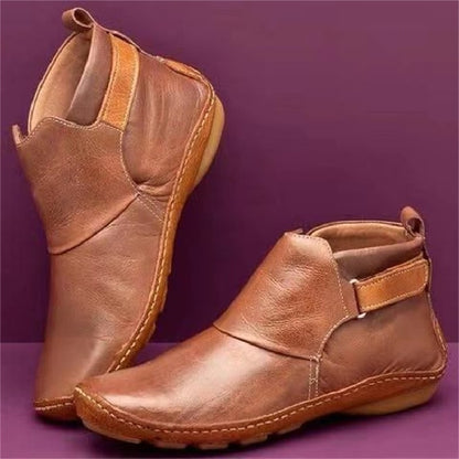 Comfort Ankle Boots Cushioned Insole Non Slip Sole