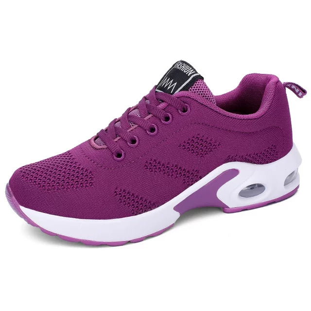Air Cushion Walking Sneakers Breathable Mesh